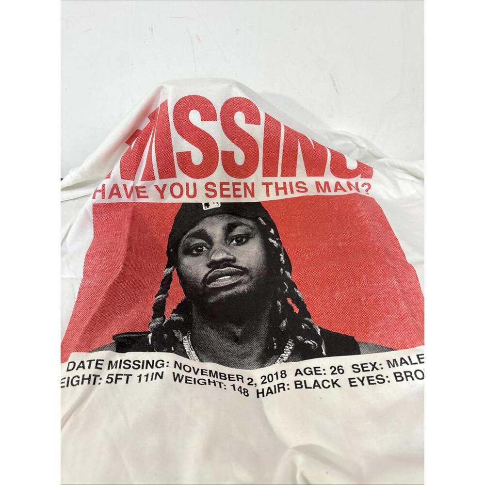 Metro Boomin Not All Heroes Wear Capes Tee XLarge White Double Sided Graphic
